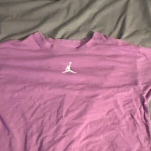 Jordan Iconic Purple Tee - Short Sleeve